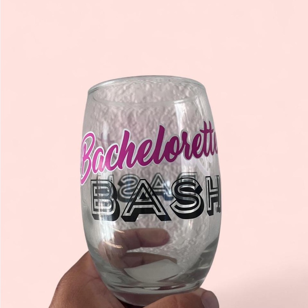 Bachelorette Bash Glass